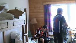 Our room at the Haugastøl Tourist Centre